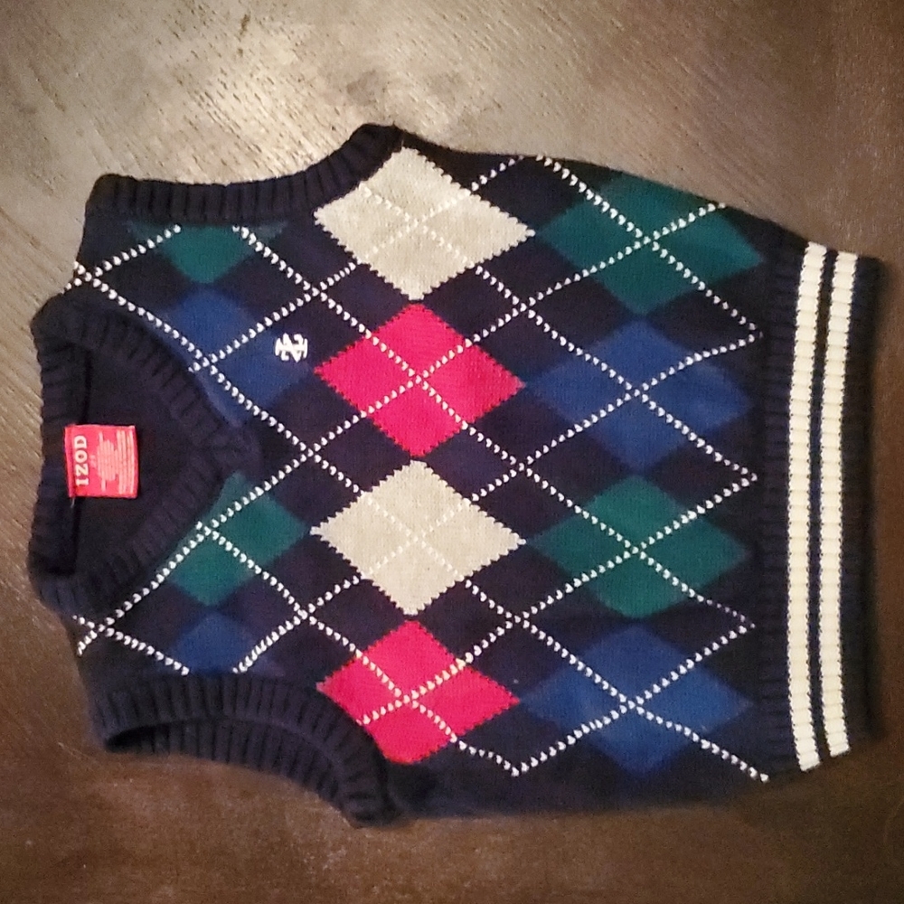 🌟3/$10 Izod argyle sweater vest